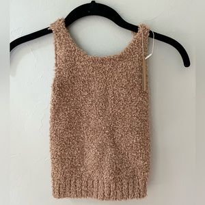 🤎SKIMS GIRLS COZY TANK IN CAMEL 4/5